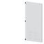SIVACON, door half, left, with ventilation openings, IP40, H: 2000 mm, W: 800 mm thumbnail 1