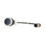 C22-DRL-B-K10-24-P3 Illuminated pushbutton actuators, maintained, blue, 24v, 1 N/O, with cable 0.5m and M12A plug thumbnail 12