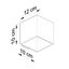 WALL LAMP QUAD NATURAL WOOD G9 1X40W IP20 thumbnail 4