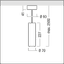 P-INF PWH R70 900-940 LDO VFL-WH WH - LED pendant luminaire thumbnail 3