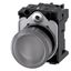 Indicator light, 22 mm, round, plastic, clear, lens, smooth, with holder, LED module with integrated LED 110  3SU1103-6AA70-1AA0-Z Y10 thumbnail 1