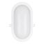 LED Bulkhead Basic 12W 4000K White Oval thumbnail 2