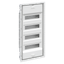 UK648EB Consumer unit , 722 mm x 362 mm x 97 mm, Flush mounting, 48 SU, IP30, Without Door thumbnail 1