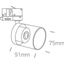 POLYCARBONATE 10w GU10 TRACK SPOT 100-240V thumbnail 2