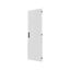 XSDMC2008 Door to switchgear area, closed, IP55, HxW=2000x800mm, grey thumbnail 3