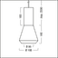 V2-P M 2500-FASH SWI 3CUC CWH WFL DK WH - LED pendant spotlight thumbnail 2