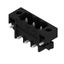 PCB plug-in connector, male header, Solder flange, THT/THR solder connection, 5.08 mm, Number of poles: 3, 270°, Solder pin length (l): 1.5 mm, tinned, black, Tape thumbnail 2