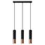 HANGING LAMP LOOPEZ 3L BLACK/COPPER GU10 3X40W IP20 thumbnail 2