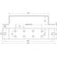 Earthing busbar StSt f. equipotential bonding with 2 x 4 terminals thumbnail 2