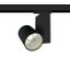 BLACK COB 15W CW TRACK SPOT 230V thumbnail 1