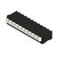 Printed circuit board terminals, 3.81 mm, Number of poles: 11, 90°, Solder pin length (l): 1.5 mm, black, PUSH IN with actuator, Clamping range, max. : 1.5 mm², Tape thumbnail 4