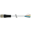 M12 Power female 0° L-cod. with cable PUR 5x1.5 gy 25m thumbnail 2
