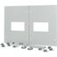 XTMP2N4FC-H550W800 Front cover for 2x NZM4, fixed, HxW=550x800mm, grey thumbnail 2