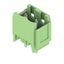 PCB plug-in connector, male header, Dovetails for fixing blocks, THT solder connection, 5.08 mm, Number of poles: 2, 180°, Solder pin length (l): 3.2 mm, tinned, Pale green, Box thumbnail 2