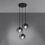 HANGING LAMP TULOS 3P BLACK E27 3X60W IP20 thumbnail 7