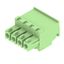 PCB plug-in connector, female plug, 3.81 mm, Number of poles: 4, 270°, Clamping yoke connection, Clamping range, max. : 1.5 mm², Box thumbnail 4