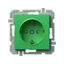 SOCKET SCHUKO 2P+E 16A 250V~ BV GR XO 4417020 thumbnail 1