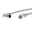 Cable with connectors on both cable ends, M12 straight socket (female) XS2W0463F thumbnail 3