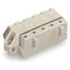 1-conductor female connector, angled CAGE CLAMP® 2.5 mm² light gray thumbnail 3