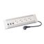 Desk unit with 3m cord and 2P+E plug equipped with 4 2P+E Surface sockets and 3 RJ45 category 6 FTP sockets thumbnail 2