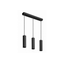 Pendant luminaire TRESOS II, IP20, max. 3*20 W, GU10, black thumbnail 1