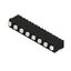 Printed circuit board terminals, 7.50 mm, Number of poles: 8, 90°, Solder pin length (l): 3.5 mm, black, PUSH IN with actuator, Clamping range, max. : 1.5 mm², Tube thumbnail 3