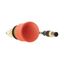 Emergency stop/emergency switching off pushbutton, Mushroom-shaped, 38 mm, Turn-to-release function, 2 NC, Cable (black) with M12A plug, 5 pole, 0.2 m thumbnail 9