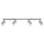 RING CEILING LAMP 4L GREY GU10 4X40W IP20 thumbnail 2