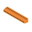 Printed circuit board terminals, 5.00 mm, Number of poles: 14, 180°, Solder pin length (l): 3.5 mm, tinned, orange, Clamping yoke connection, Clamping range, max. : 2.5 mm², Box thumbnail 2
