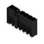 PCB plug-in connector, male header, closed side, Middle flange, THT solder connection, 7.62 mm, Number of poles: 6, 180°, Solder pin length (l): 3.5 mm, tinned, black, Box thumbnail 2