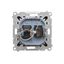 Sourface mounted foldable box, Inox, metallized thumbnail 2