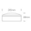 ANTHRACITE IP54 E27 12W thumbnail 2