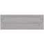 End and intermediate plate 4 mm thick gray thumbnail 3