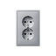 Socket. LS-alu. 2-vdg.ki.veil.besch.cont.. thumbnail 1