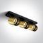 BRUSHED BRASS GU10 3x10W DARK LIGHT thumbnail 1