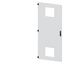 SIVACON, door, left, with cutout for filter fan, with ventilation openings thumbnail 2