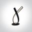 BLACK LED TABLE LAMP 10W WW IP20 230V thumbnail 1