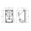 Fixed socket COMBO-POL 32A 4P 6h IP44 thumbnail 2