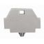 End plate with snap-in mounting foot gray thumbnail 3