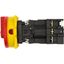 P1-32/V/SVB Main switch, P1, 32 A, rear mounting, 3 pole, Emergency switching off function, With red rotary handle and yellow locking ring, Lockable in the 0 (Off thumbnail 23