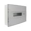 Surface-mounted distribution board KRN-12, N+PE, IP40, IK07 thumbnail 1