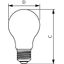 LEDbulb ND 10-75W A60 E27 827 1CT thumbnail 2