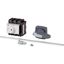 Main switch, P3, 100 A, rear mounting, 3 pole, 1 N/O, 1 N/C, STOP function, with black rotary handle and lock ring (K series), Lockable in the 0 (Off) thumbnail 2