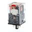 Relay, plug-in, 11-pin, 3PDT, 10 A, mech indicator, test button MKSN8443R thumbnail 3