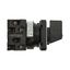 T0-2-1/E On-Off switch, T0, 20 A, flush mounting, 2 contact unit(s), 3 pole, with black thumb grip and front plate thumbnail 17