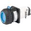 T0-1-8214/I1 Changeoverswitches, T0, 20 A, surface mounting, 1 contact unit(s), Contacts: 2, 45 °, momentary, With 0 (Off) position, with spring-return from both d thumbnail 378