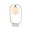 Modern Avola Table Lamps White with Gold thumbnail 4