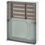 Mi Rail system cabinet IP65, 630A, 5-pole, BM6 450x600mm, Vertical (Mi 6659) thumbnail 2