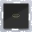 HDMI socket A.x/C.x, night black glossy thumbnail 1
