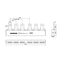 ARROW II-busbar 2x00 for 3-pole fuse switch (The price is shown without markup on metals. Request a quote for accurate information) thumbnail 2